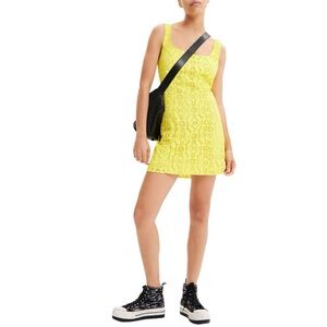 Desigual Short Lace Dress XL